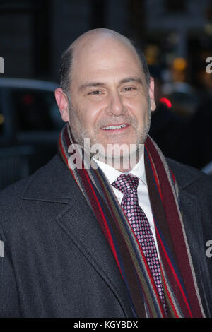 Regisseur Matthew Weiner besucht die Sondervorführung "Mad Men" New York am 22. März 2015 im Museum of Modern Art in New York City. Kredit: Erik Pendzich Stockfoto