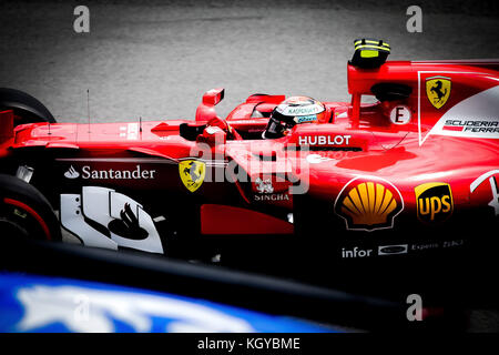 Sao Paulo, Brasilien. 10 Nov, 2017. F1-freien Trainingssitzungen am José Carlos Pace Rennstrecke in Interlagos, südlich von Sao Paulo, am Freitag (10), Vorbereitung auf den Grand Prix von Brasilien Formel 1 Rennen, das am Sonntag, den 12. Credit: Dario Oliveira/ZUMA Draht/Alamy leben Nachrichten Stockfoto