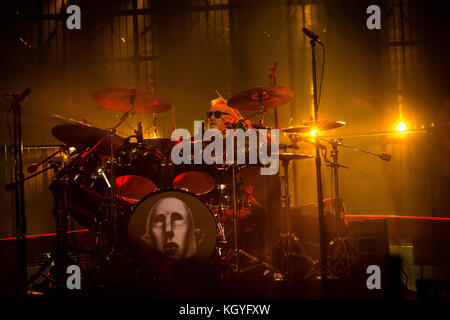 Bologna, Italien. 10 Nov, 2017. Queen und Adam Lambert an Unipol Arena credit live durchführen: Roberto finizio / alamy leben Nachrichten Stockfoto