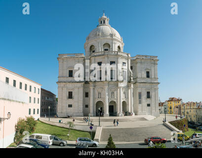 Lissabon, Portugal, 28. Oktober 2017: nationale Pantheon (Igreja de Santa Engracia panteao Nacional),, Alfama, Lissabon, Portugal. Ursprünglich ein ch Stockfoto