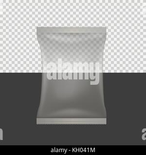 Snack für Schlauchbeutel Stock Vektor