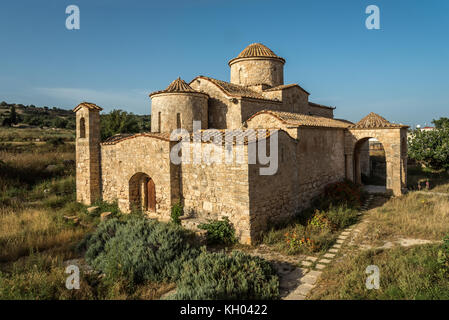 Panayia kanakaria 6. Jahrhundert christliche Kloster Kirche ursprünglich mit Mosaiken in Kanakaria Lythrangomi, Halbinsel karpasia, Zypern Stockfoto