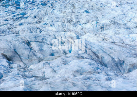 Die riesige Icefield des Fox Glacier, South Island, Neuseeland Stockfoto