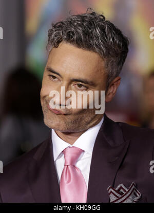 Prominente nehmen an der Filmpremiere „Thor: Ragnarok“ im El Capitan Theatre in Hollywood Teil. Mit: Taika Waititi Wo: Los Angeles, Kalifornien, Vereinigte Staaten Wann: 10 Okt 2017 Guthaben: Brian to/WENN.com Stockfoto