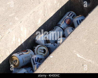 Sam Houston trail Park begeistert Stockfoto