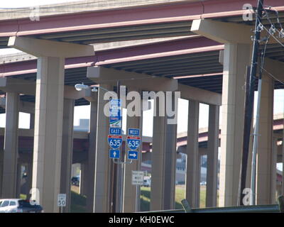 Sam Houston trail Park begeistert Stockfoto