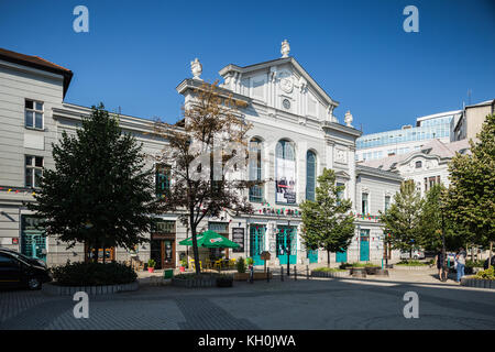 Bratislava, Slowakei. 04. August 2015. Der alte Markt Gebäude (Stara trznica) in Bratislava. Stockfoto