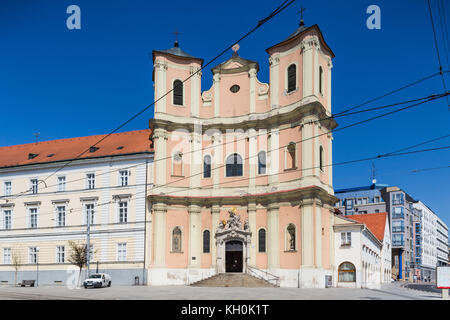 Bratislava, Slowakei. 04. August 2015. die Trinity Church, Bratislava, Slowakei Stockfoto