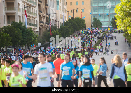 Beirut, Libanon, 12. Nov, Beirut, Libanon 2017 Credit: Mohamad Itani/Alamy leben Nachrichten Stockfoto