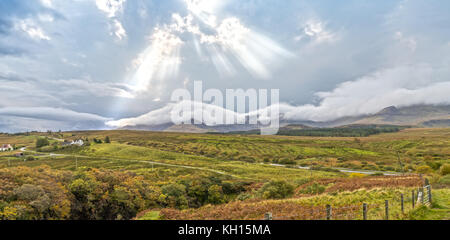 Einen Eindruck von der Isle of Skye in Schottland Stockfoto