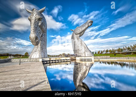 Der Aufbau Digital in Falkirk in der Nähe des Edinburgh in Schottland Stockfoto