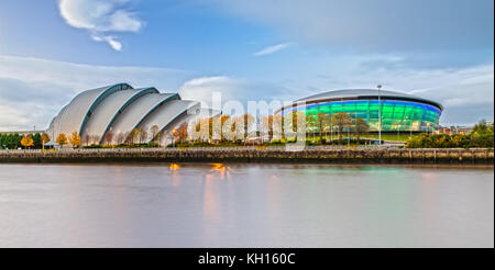 Das gürteltier und die SSE-Hydro im Panoramablick Stockfoto