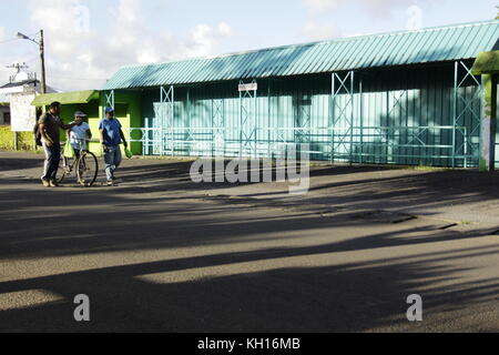 L’ancienne usine de thé de Dubreuil, la région de Dubreuil. Stockfoto