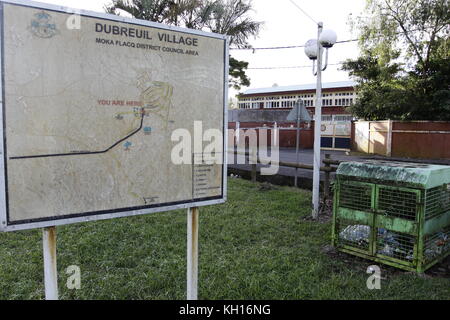 L’ancienne usine de thé de Dubreuil, la région de Dubreuil. Stockfoto