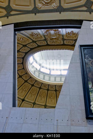 Architektonische Details der Innenausstattung des Musee d'Orsay, Paris, 2017. Stockfoto