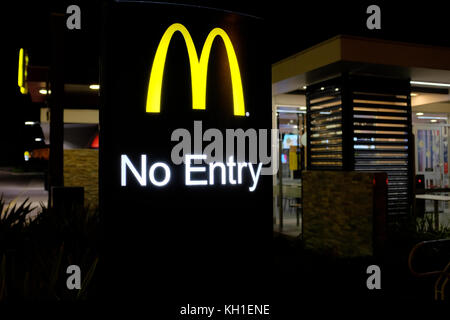 Foto von Mc Donalds Restaurant in Glen Innes in Neu-England im Norden von New South Wales, Australien Stockfoto