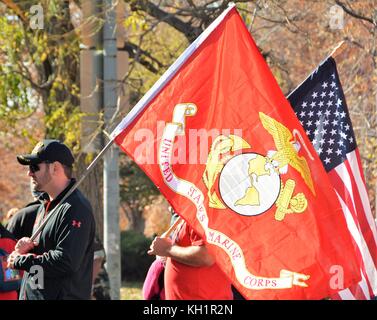 Veterans Day Parade in Denver am 11. Nov 2017. Stockfoto