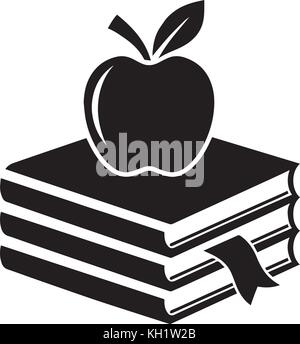 Buchhandlung logo Stock Vektor