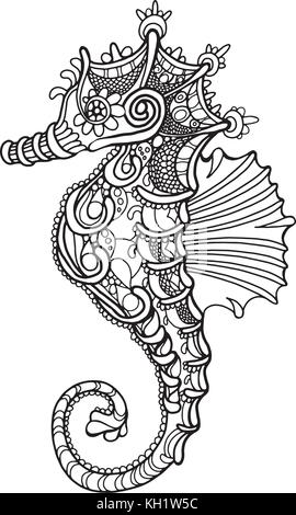 Seepferdchen Stock Vektor