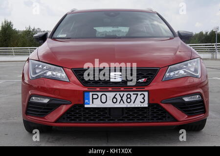 Seat Leon Cupra 2017 st 4-Gang-DSG Stockfoto