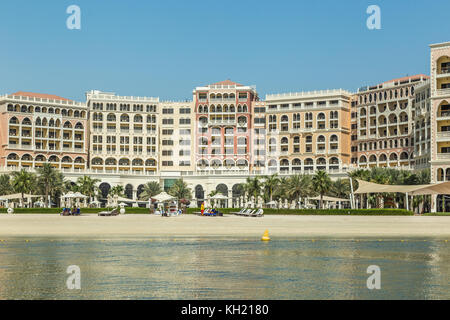 Abu Dhabi, Vereinigte Arabische Emirate, 10. Juni 2017: Ritz-Carlton Hotel Stockfoto