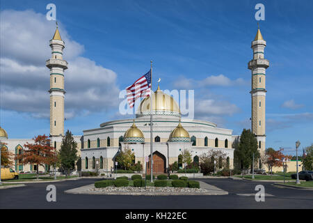 Islamisches Zentrum von Amerika an der Ford Road in Dearborn, Michigan Stockfoto