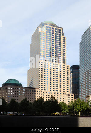 Zwei World Financial Center in Manhattan, New York City. Stockfoto