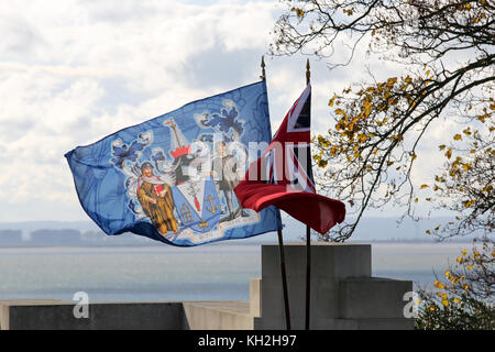 Southend, England. 12 Nov, 2017. 12 Nov, 2017. Tag der Erinnerung an das Ehrenmal, Southend. Penelope Barritt/Alamy Live News Credit: Penelope Barritt/Alamy leben Nachrichten Stockfoto