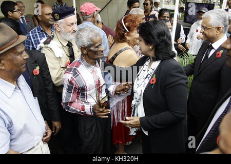 Commémoration de l’Armistice des anciens combattants… Stockfoto