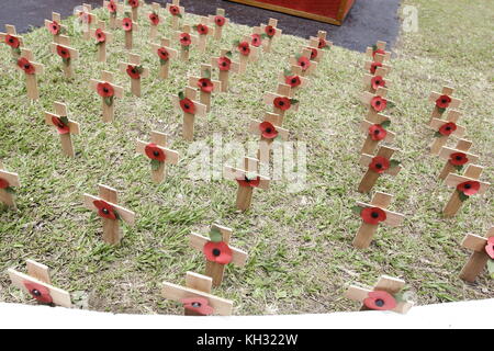 Commémoration de l’Armistice des anciens combattants… Stockfoto