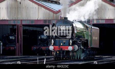 60163 Tornado ein Pfeffer A1 Pacific Lokomotive in Didcot Railway Centre, Oxfordshire, England, Großbritannien