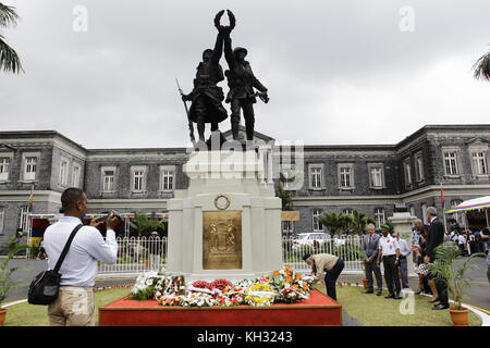 Commémoration de l’Armistice des anciens combattants… Stockfoto