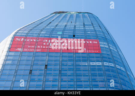 Eine Blackfriars, die Vase, Londons neuesten Wolkenkratzer in Southwark, London, UK Stockfoto