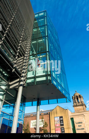 Öffentliche Bibliothek und Information in Newcastle upon Tyne Stadtzentrum in der Nähe der Laing Art Gallery Stockfoto