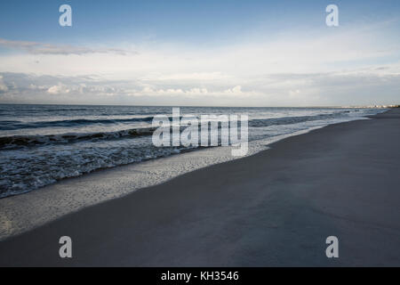 Emerald Strände der Golfküste, Gulf County, Florida Stockfoto