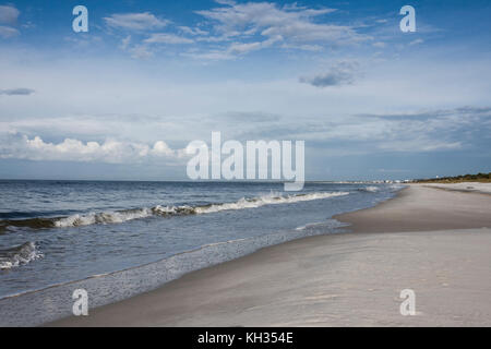 Emerald Strände der Golfküste, Gulf County, Florida Stockfoto