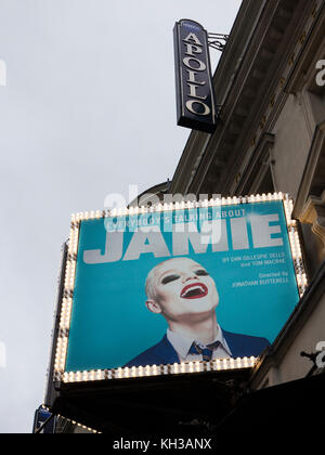 Alle Reden von Jamie im Londoner West End Stockfoto