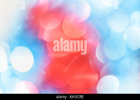 Abstrakt Blau und Rot. Weihnachten Hintergrund Textur Stockfoto