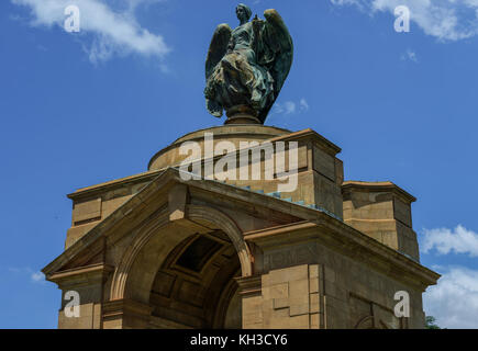 Die anglo-Boer War Memorial. Es ist auf dem Gelände des Museum für militärische Geschichte in saxonwold, Johannesburg, als der Rand Regimenter memoria bekannt war Stockfoto