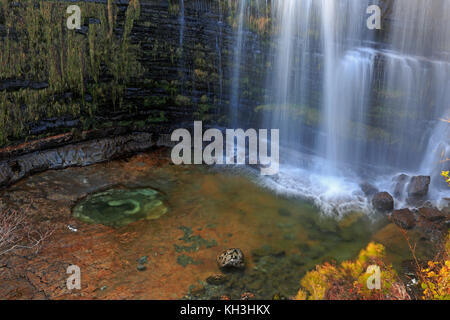 Wasserfall auf allt na dunaiche Isle of Skye Stockfoto