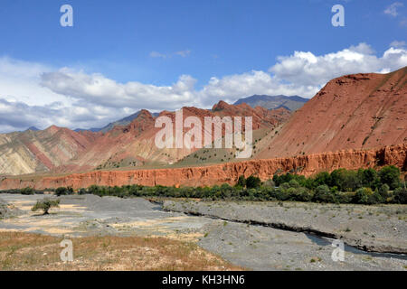 Kirgisistan, Lenin pick Basislager Stockfoto