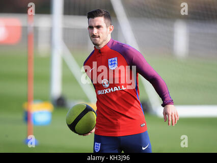 Englands Lewis Cook während einer Trainingseinheit auf dem Enfield Training Ground, London. Stockfoto