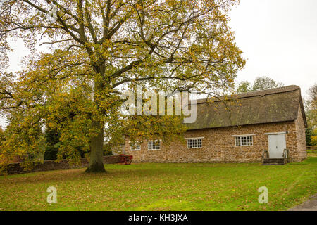 Das Dorf Halle in Ashby St Ledgers, Northamptonshire Stockfoto