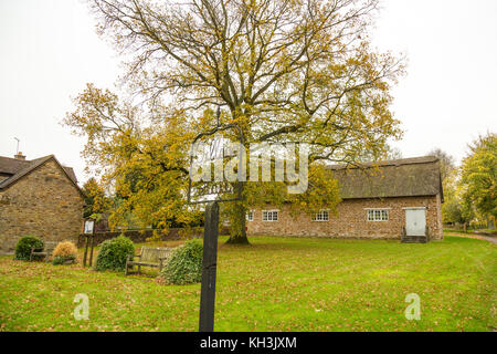 Das Dorf Halle in Ashby St Ledgers, Northamptonshire Stockfoto