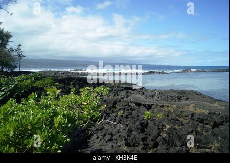 Hilo Bay Big Island, Hawaii Stockfoto