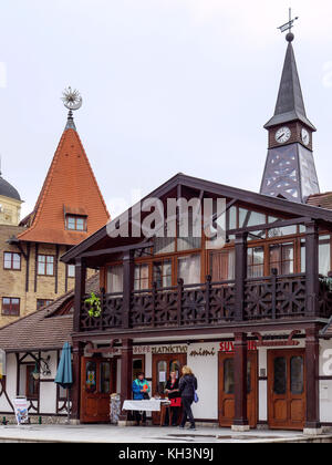 Europa Platz Nadvorie Europy, Komarno, Nitriansky kraj, Slowakei, Europa Stockfoto