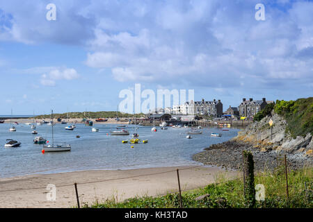 Die Küste in Barmouth, Gwynedd, Wales, Großbritannien Stockfoto