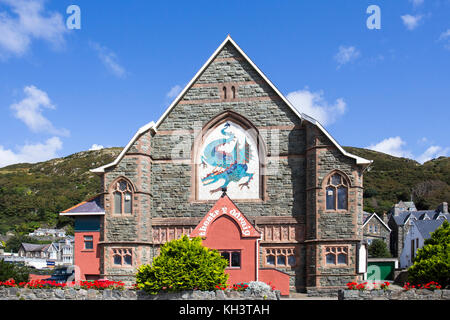 Das Drachentheater in Barmouth Gwynedd Wales Großbritannien Stockfoto