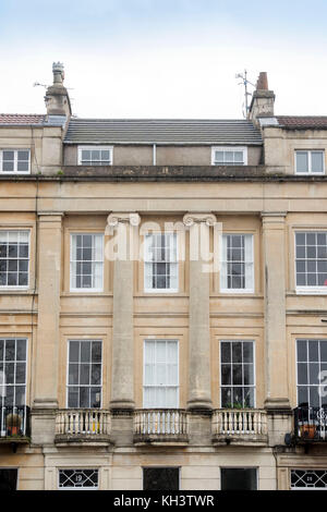 Vyvyan Terrasse in Clifton, Bristol, Großbritannien Stockfoto