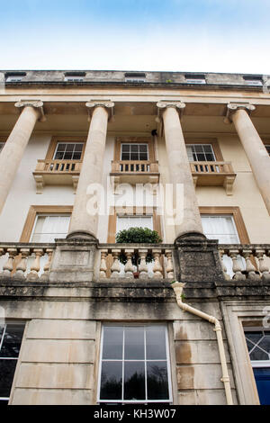 Vyvyan Terrasse in Clifton, Bristol, Großbritannien Stockfoto